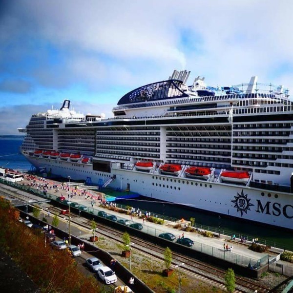 Ship Visit: MSC Meraviglia In Cobh