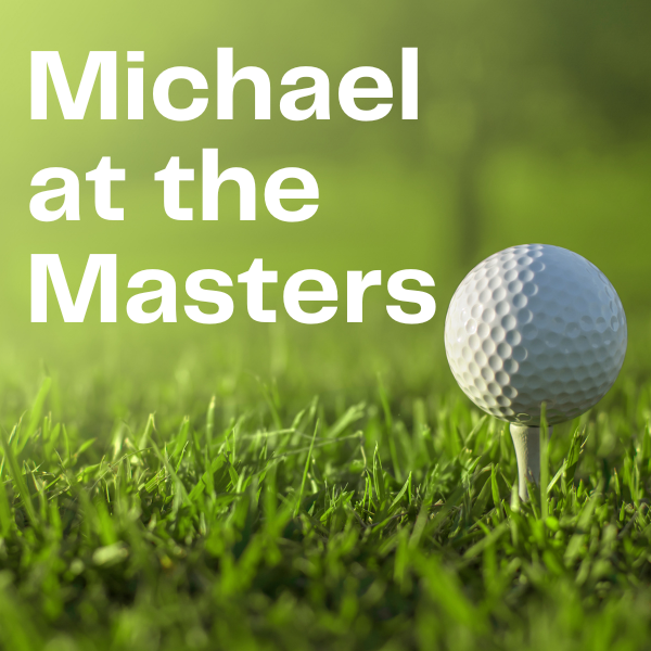 Michael At The Masters, Augusta Georgia
