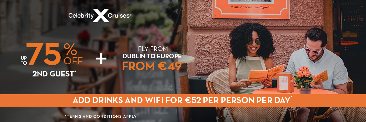Celebrity Cruises Promotion with Shandon Travel
