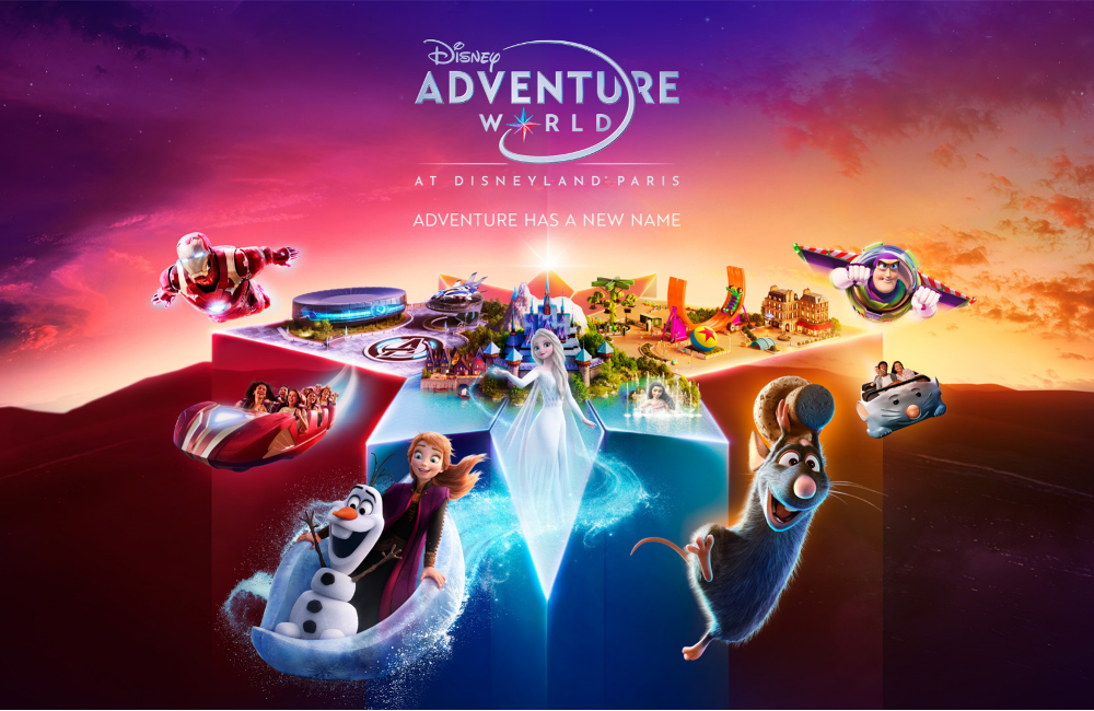 Disneyland Paris- NEW Disney Adventure World