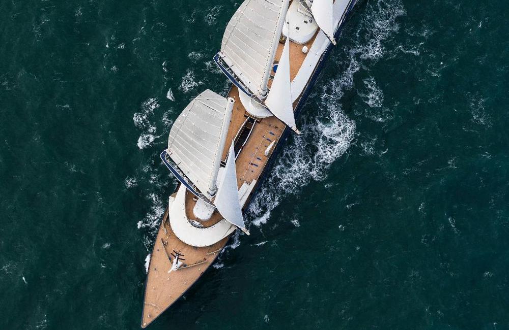 Orient Express Corinthian: The World's Largest Sailing Yacht