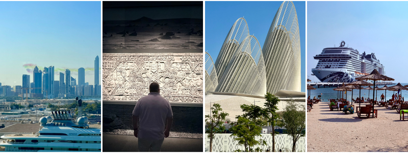Sir Bani Yas Island- Day 6 Christmas Day was spent on Sir Bani Yas Island... an unexpected tropical twist to the festive season! The island’s nature reserve is perfect for outdoor activities, and I spent the day on a wildlife tour that made for one of the cruise highlights. 